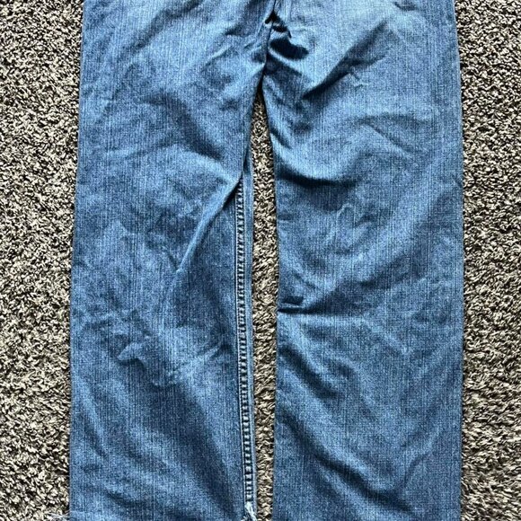 Levis 505 Straight Fit Denim Jeans Mens 34x32 100% Cotton Pants - Picture 8 of 8